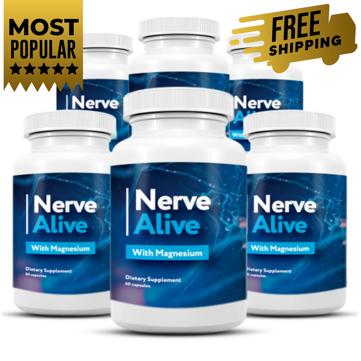 NerveAlive NerveAlive - 5-Nutrient Nerve Health Formula